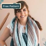 Chic Wishing Well Crochet Wrap Free Pattern