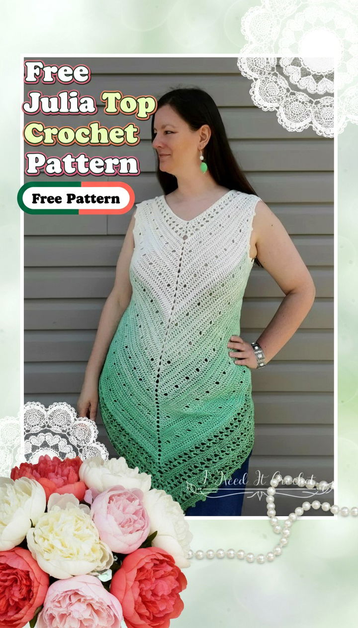 Discover Timeless Elegance with the Julia Top Crochet Pattern