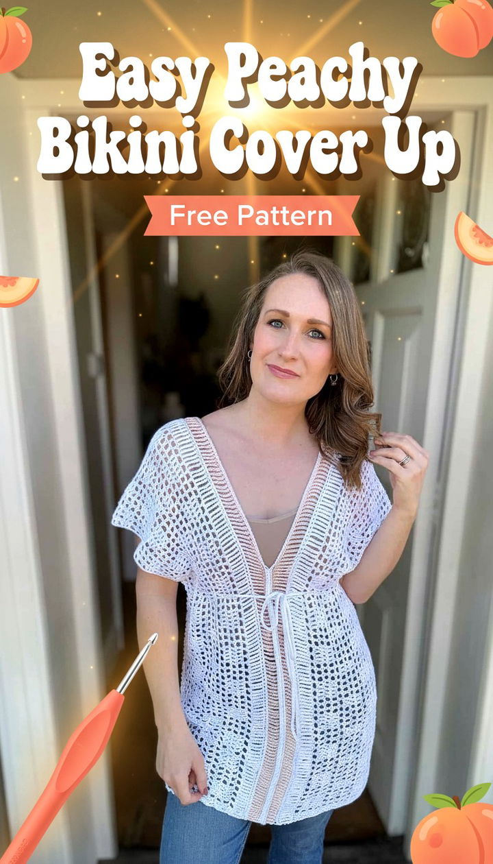 Sweeten Your Summer with the Easy Peachy Bikini Cover Up