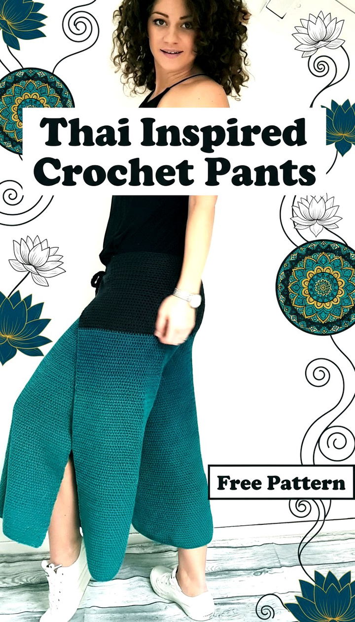 Authentic Thai Inspired Crochet Pants Pattern
