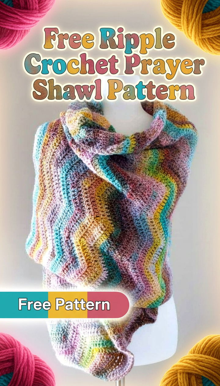 Comfort and Healing with the Ripple Crochet Prayer Shawl