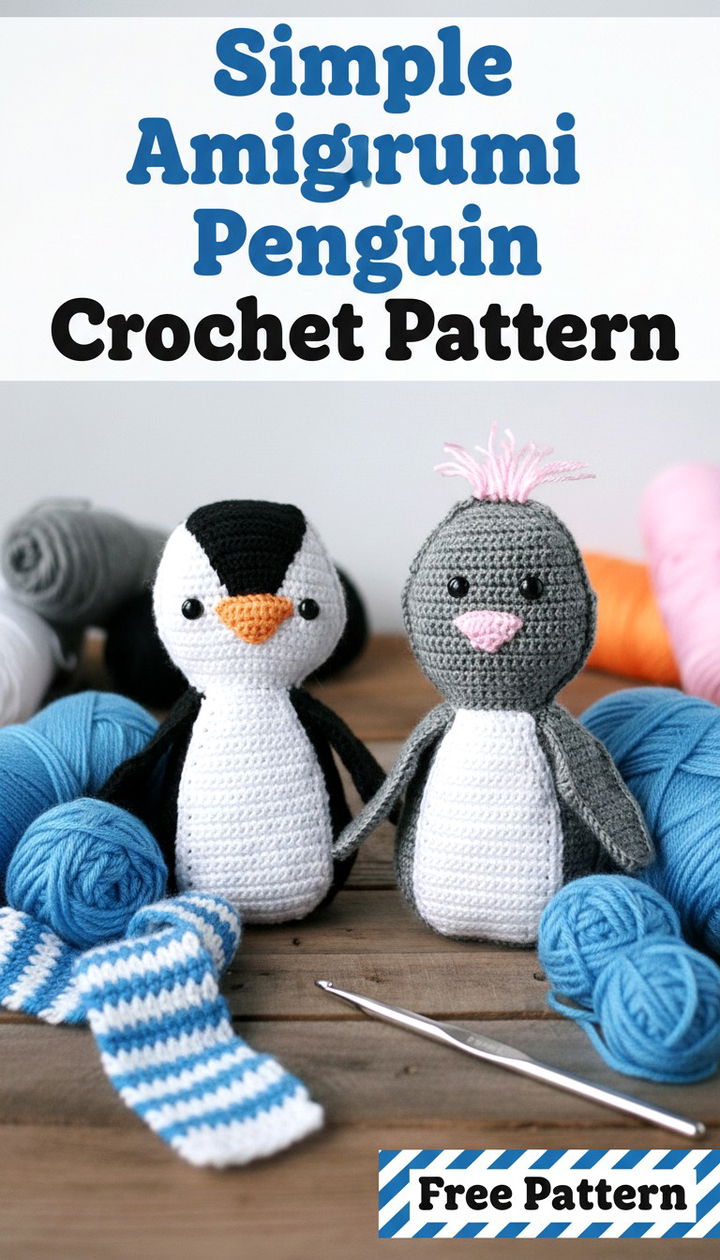 Craft Your Own Adorable Simple Amigurumi Penguin