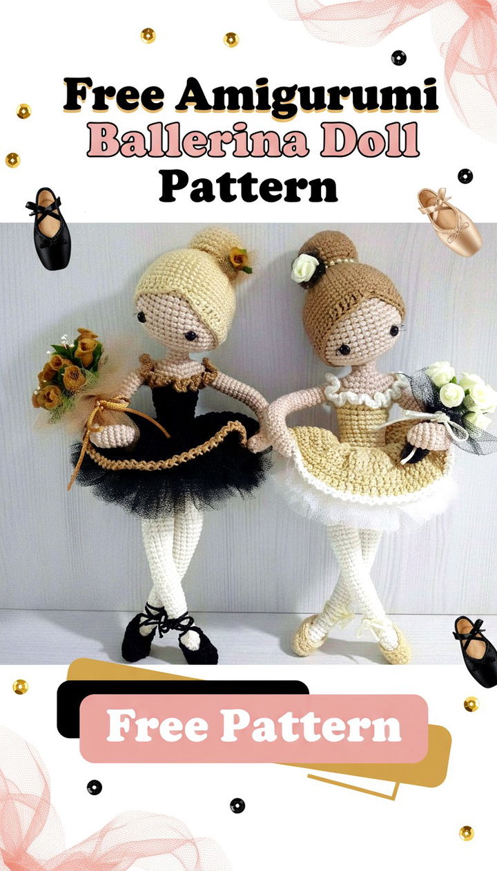 Dance into Creativity with this Free Amigurumi Ballerina Doll Pattern