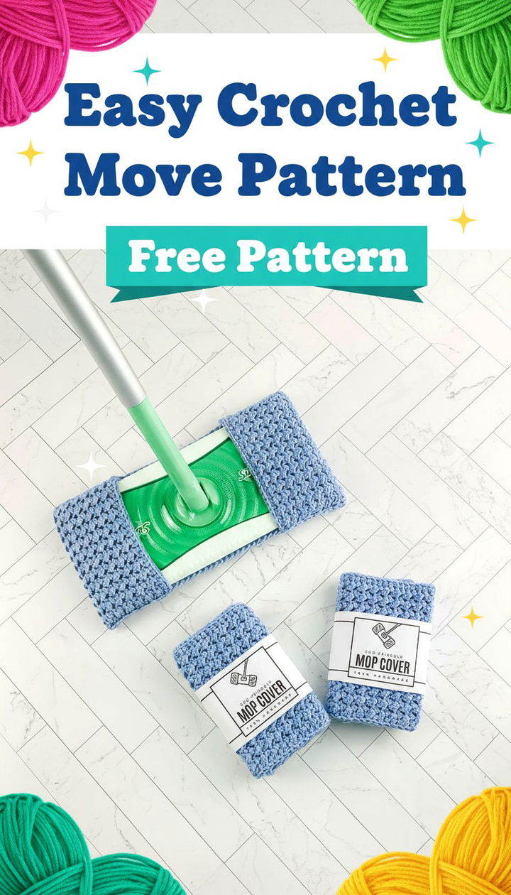 Eco Friendly Easy Crochet Mop Cover Tutorial