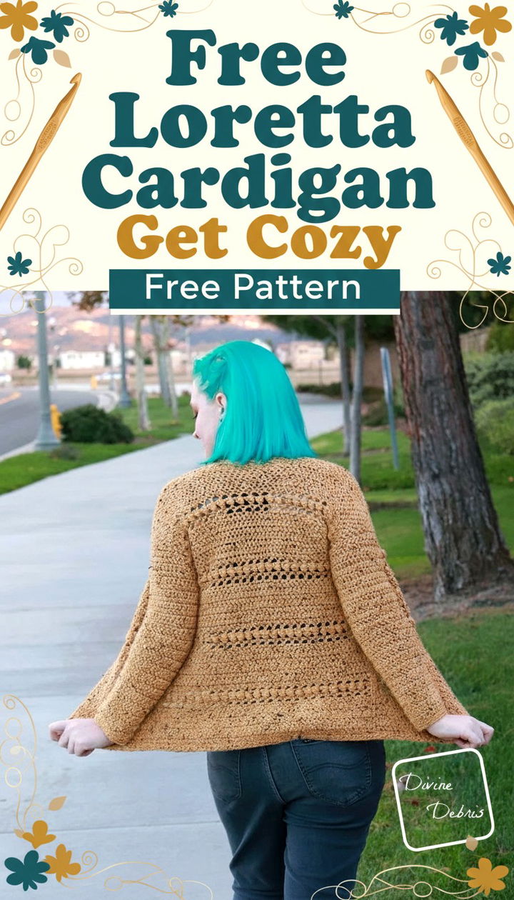 Free Loretta Cardigan Crochet Pattern Your New Cozy Favorite