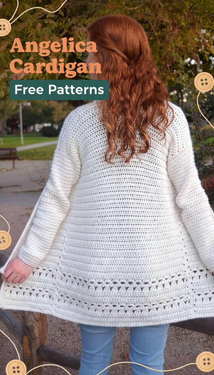 Free Simple Crochet Cardigan Pattern The Angelica Cardigan