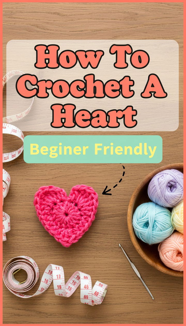 Master the Shape How to Crochet a Heart