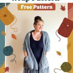 Chic and Functional The Sabrina Crochet Pocket Wrap Free Pattern