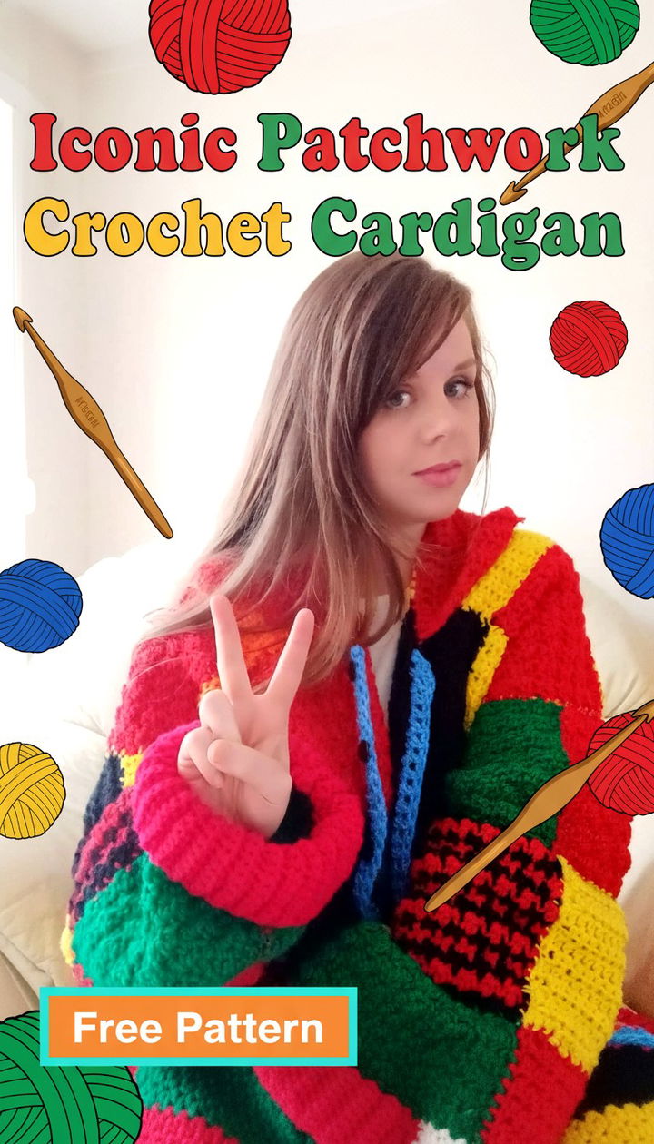 Create Your Own Iconic Patchwork Crochet Cardigan