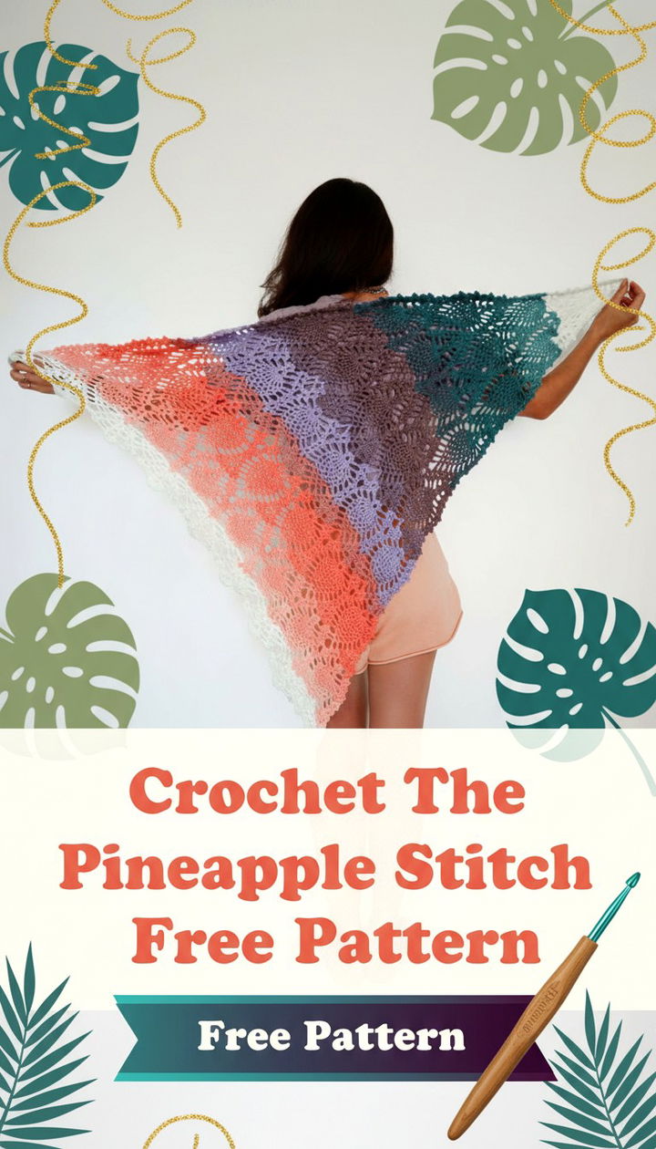 Master the Art of How To Crochet The Pineapple Stitch