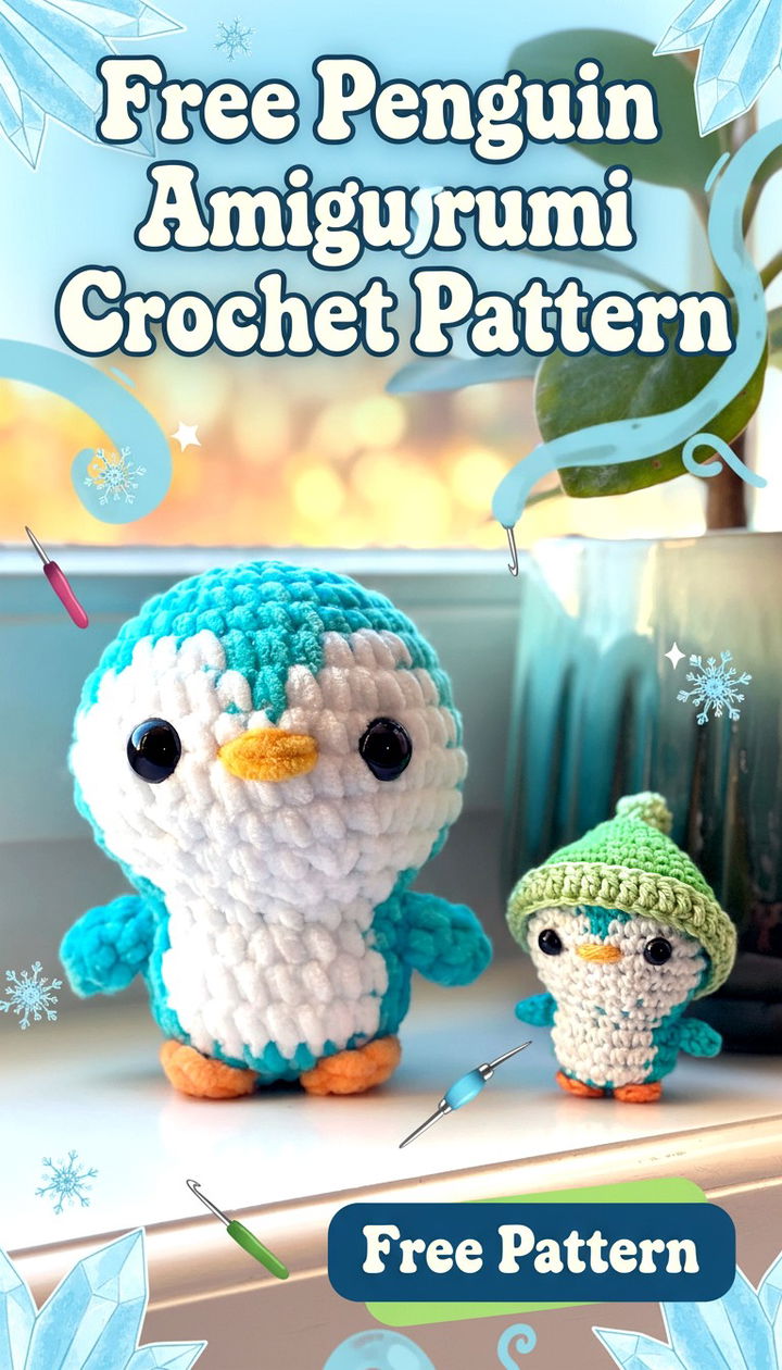 Charming DIY Penguin Amigurumi Ultimate Free Crochet Pattern