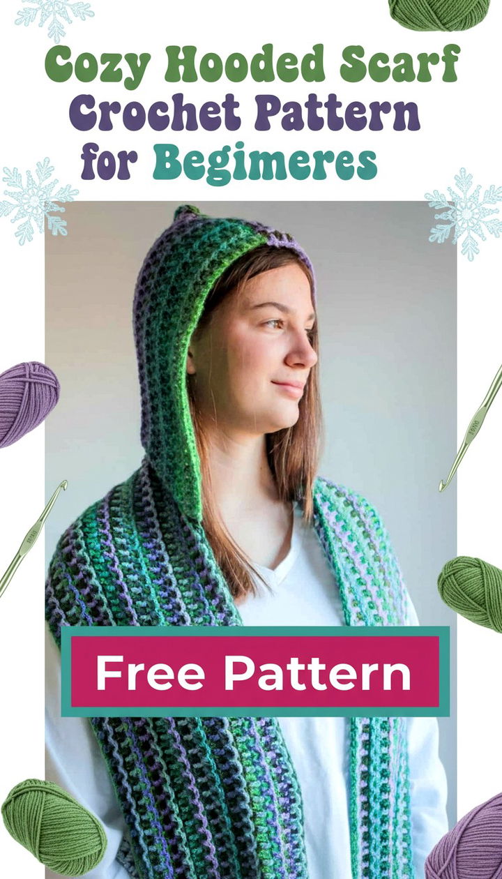 Master the Hooded Scarf Crochet Pattern for Beginners