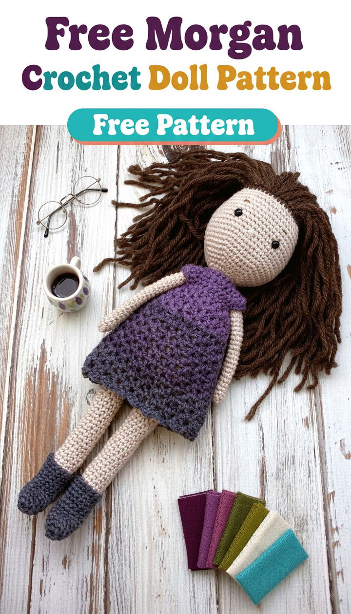 Meet Your New Best Friend The Morgan Crochet Doll Free Pattern