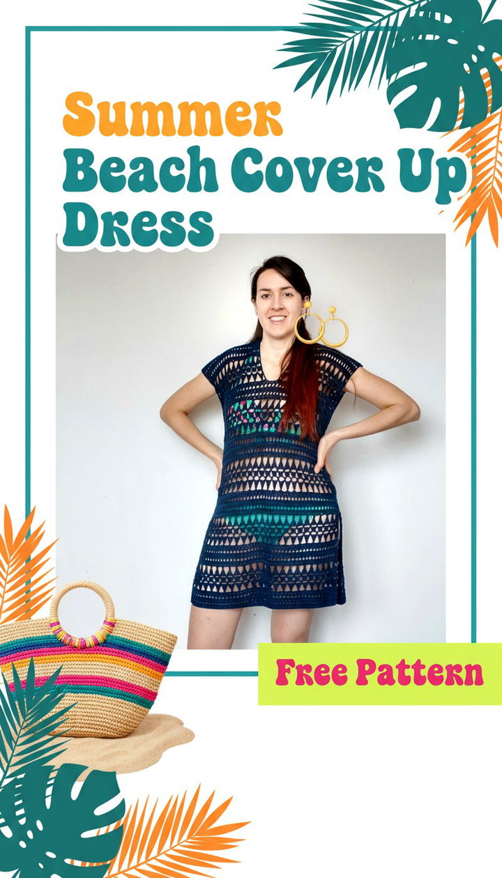 Crochet Your Own Stunning Summer Beach Cover Up Dress