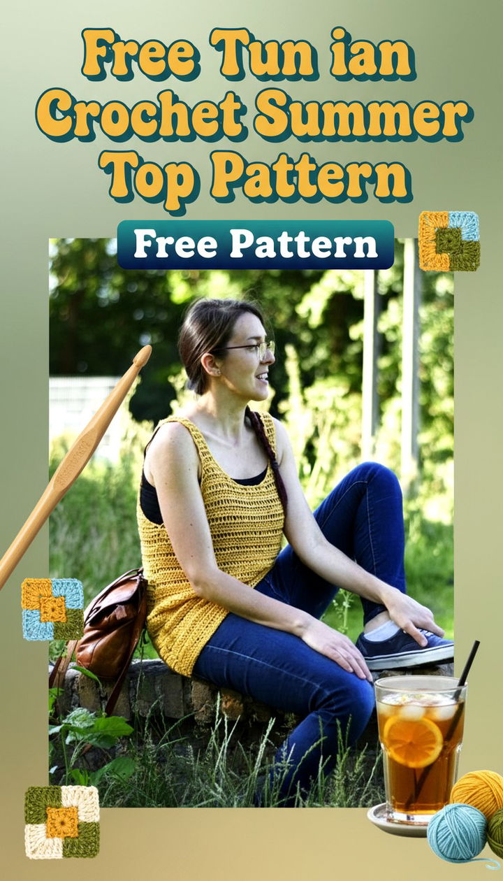 Explore Texture and Style with the Tunisian Crochet Summer Top Pattern