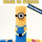 Gear Up for Class with This Crochet Pencil Case Pattern