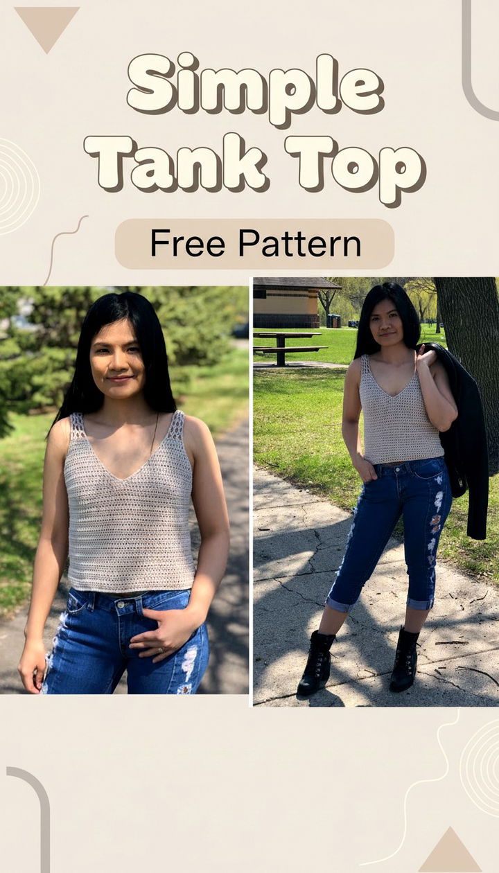 Master the Basics with the Simple Crochet Tank Top Pattern