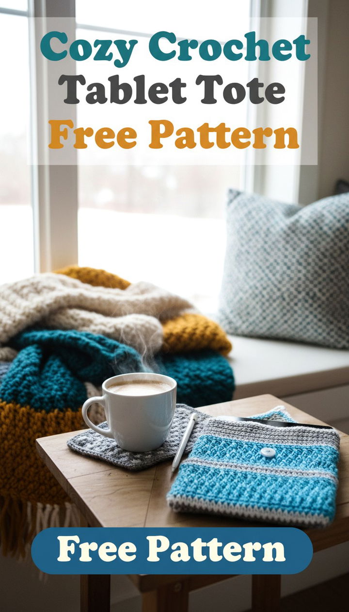 Practical Comfort The Cozy Crochet Tablet Tote