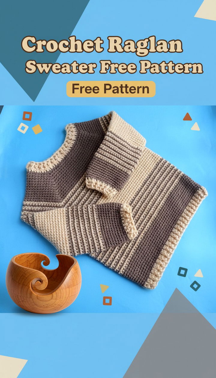 Master the Seamless Fit of the Crochet Raglan Sweater