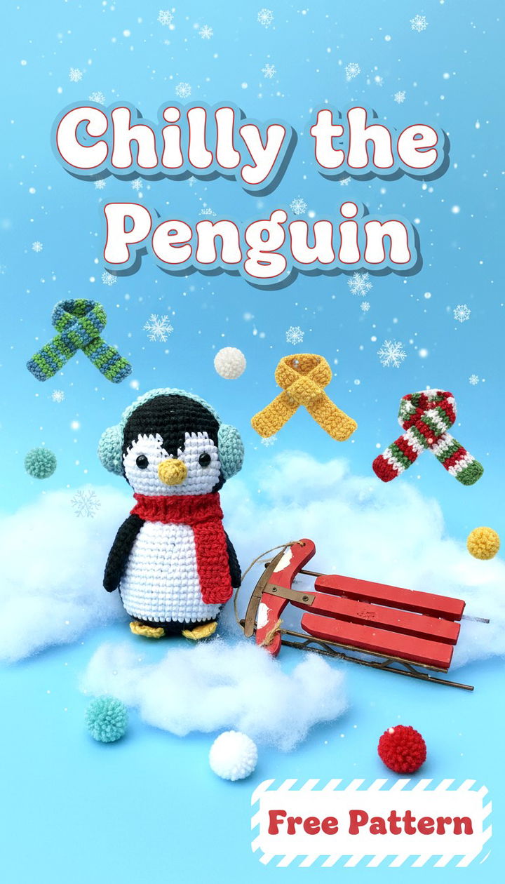 Meet Chilly the Penguin A Cozy Free Crochet Amigurumi Pattern