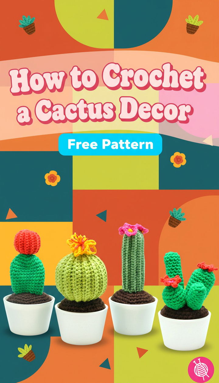 Comprehensive Guide to Crochet a Cactus Decor Piece