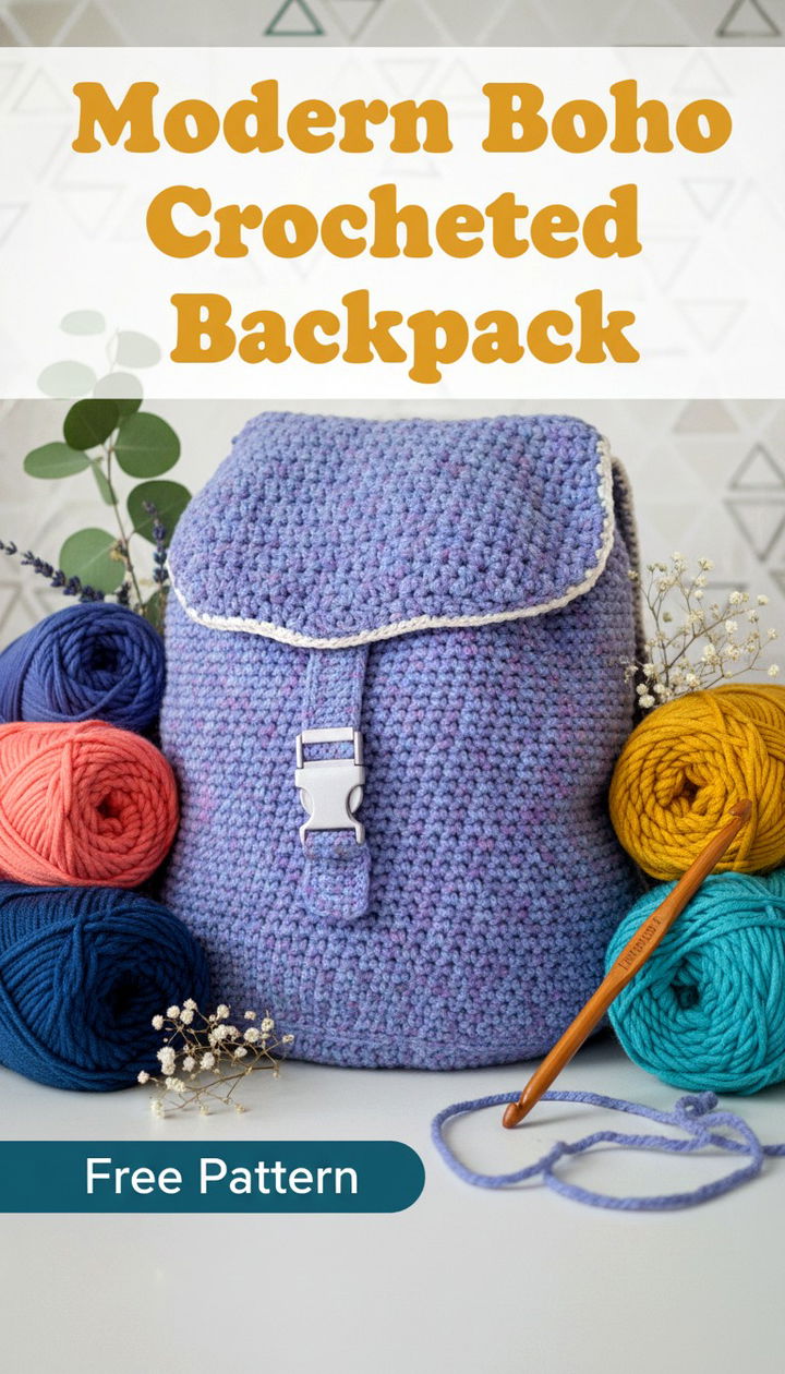 Chic and Functional DIY Crocheted Backpack Guide