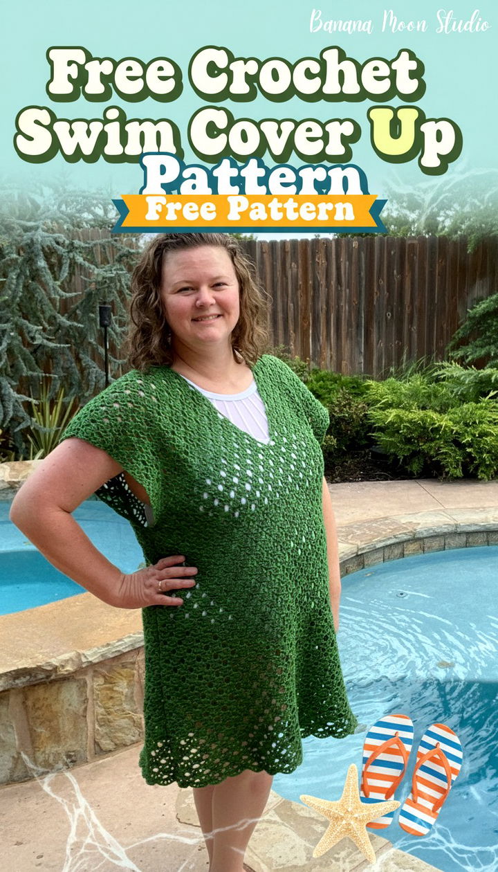 Coastal Chic Free Crochet Swim Cover Up Pattern