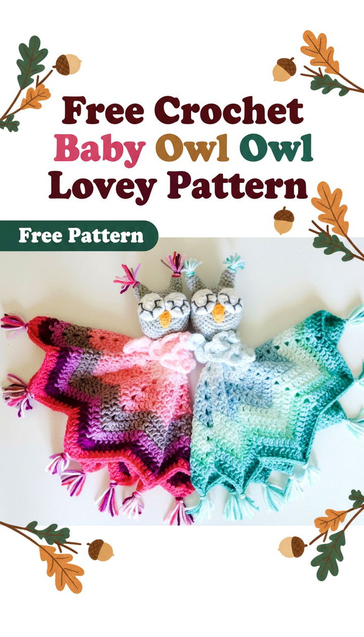 Enchant the Nursery with This Crochet Baby Owl Lovey Pattern