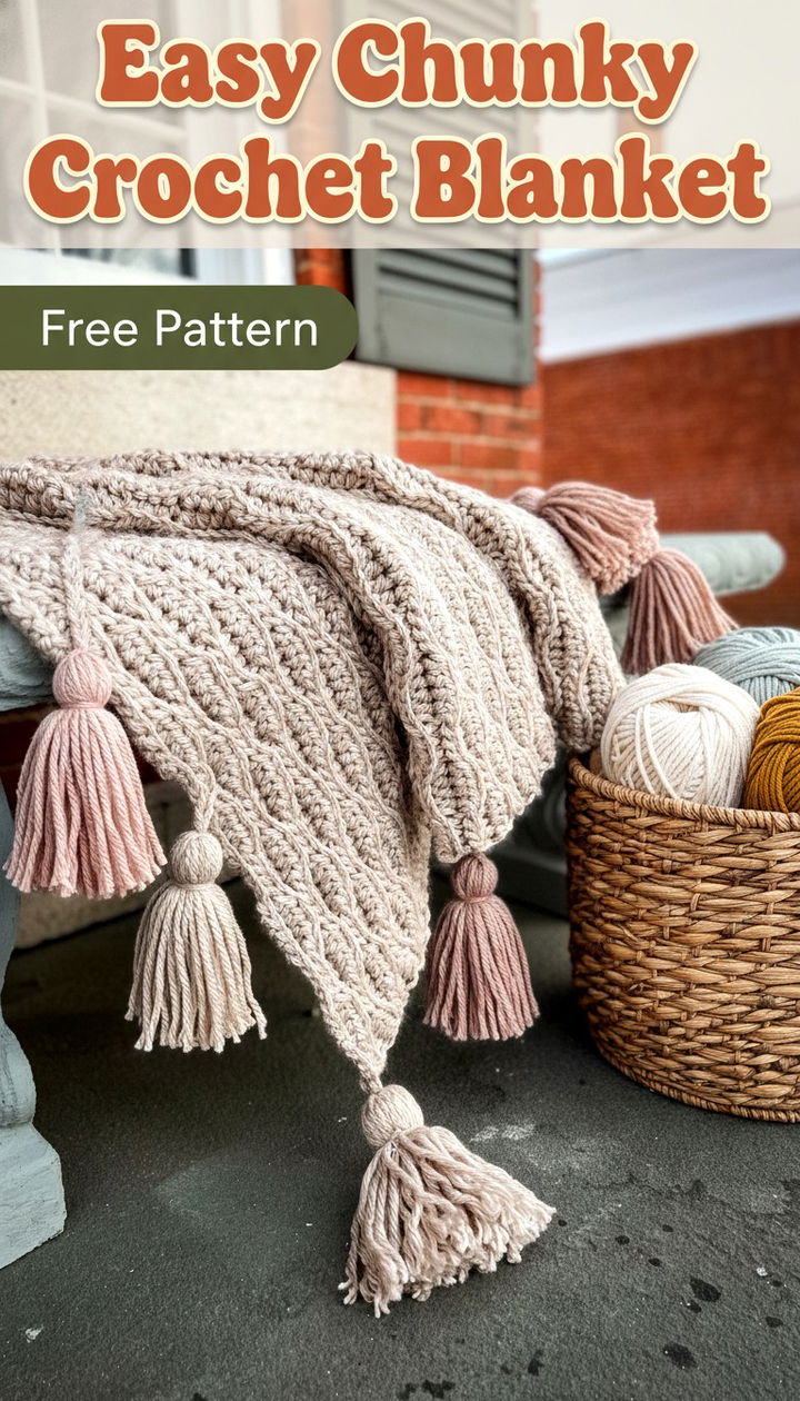 Essential Chunky Crochet Blanket Pattern for Quick Results