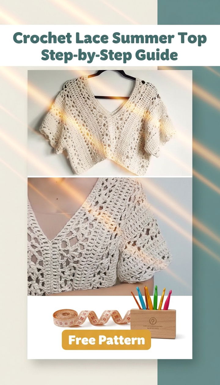 Master Your Craft Crochet Lace Summer Top Step by Step Guide