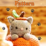 Secret the Pumpkitten A Magical Free Crochet Pumpkin Cat Pattern