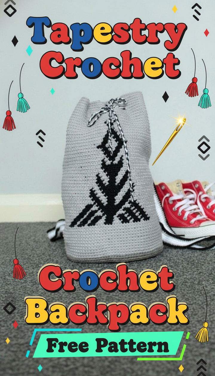 Trendsetting Tapestry Crochet Backpack Free Pattern