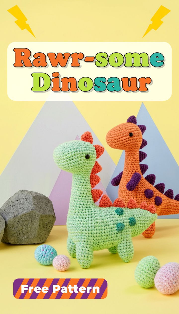 Unleash Your Creativity with the Rawr some Dinosaur Crochet Pattern You’ll Love Making
