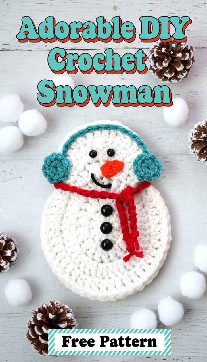 Whimsical DIY Crochet Snowman Your Ultimate Free Winter Pattern