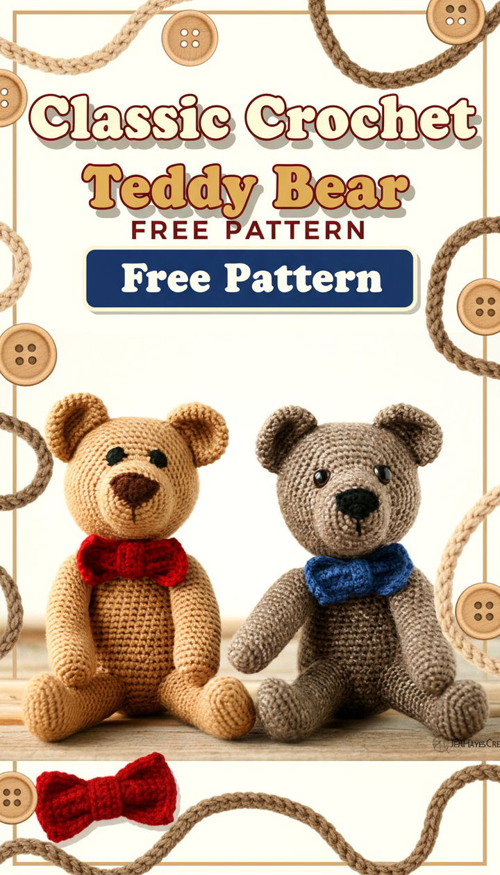 Mastering the Timeless Classic Crochet Teddy Bear Pattern