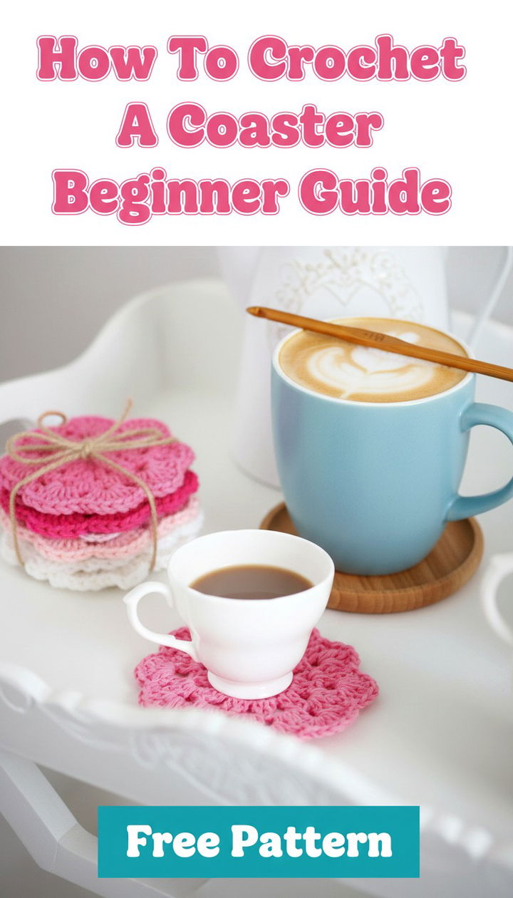 The Essential Beginner’s Guide How to Crochet a Modern Coaster