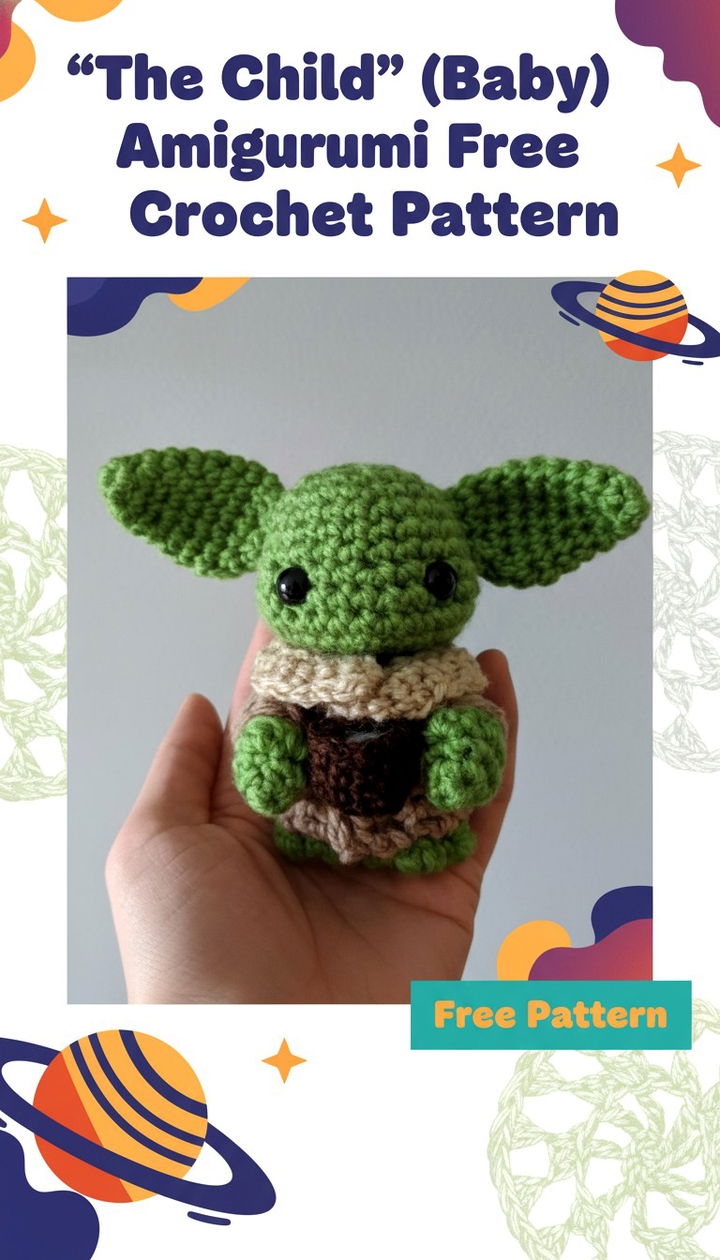 Create Your Own “The Child” Baby Yoda Amigurumi Crochet Masterpiece