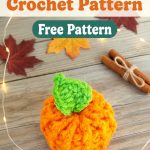 Adorable Cutie Pie Pumpkin Crochet Pattern for Fall Decor