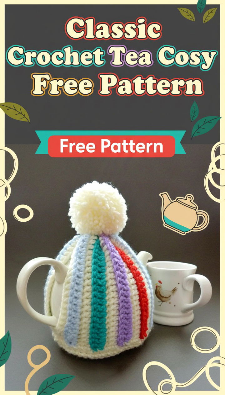 Create the Ultimate Classic Crochet Tea Cosy Free Pattern