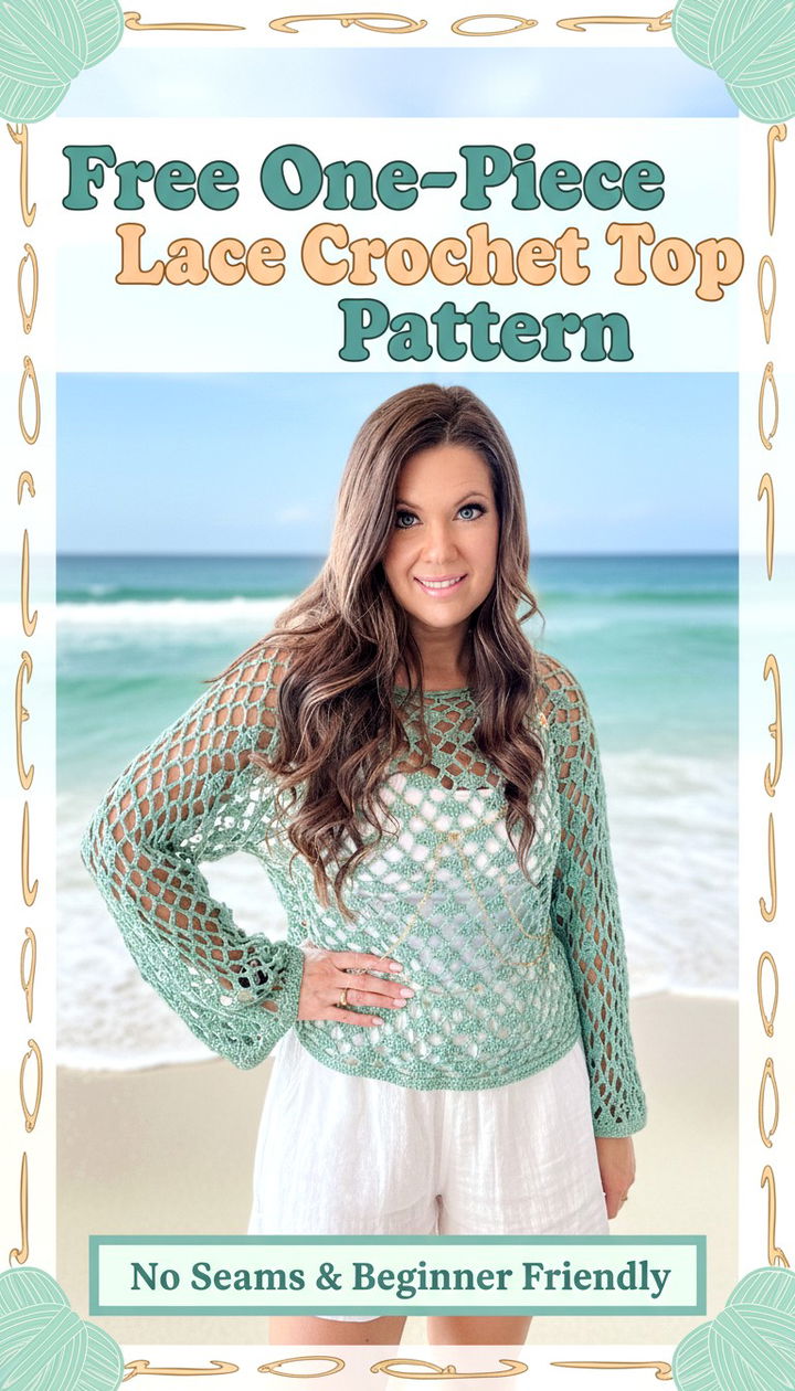 Seamless Sophistication The Easy One Piece Lace Crochet Top