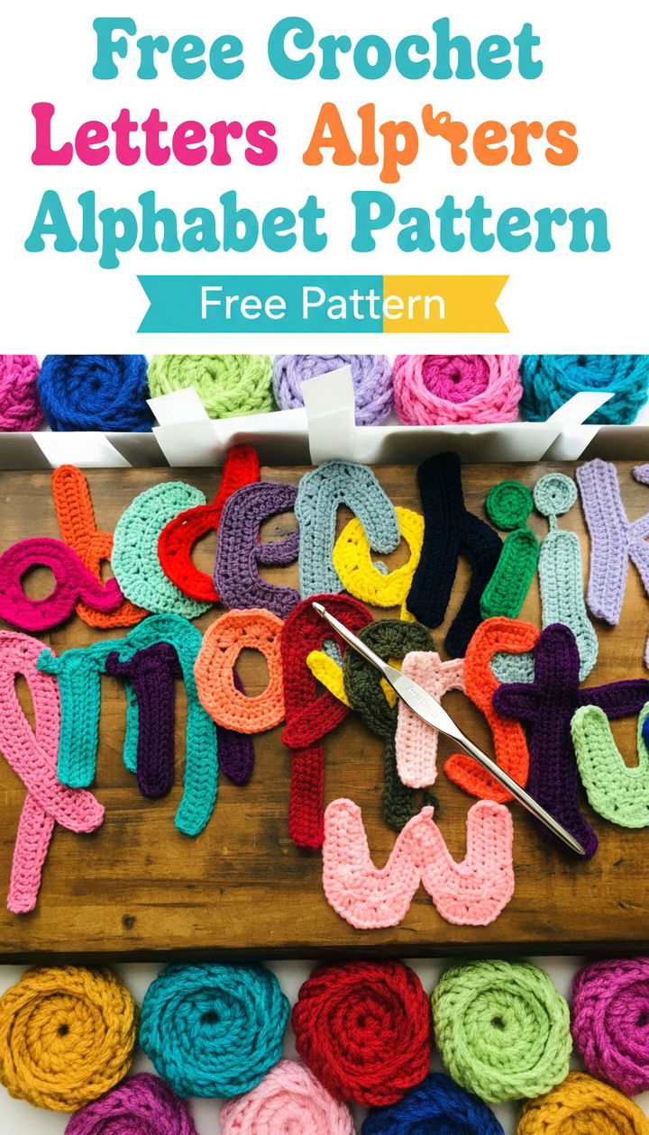 Creative Ways to Use Free Crochet Letters Personalized Projects