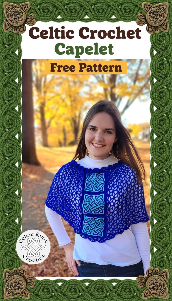 Master the Elegance of the Celtic Crochet Capelet