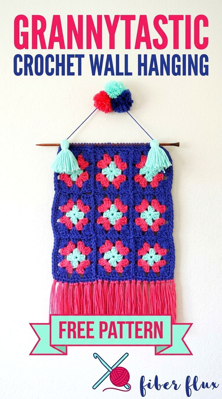 Elevate Your Home Decor with the Grannytastic Crochet Wall Hanging