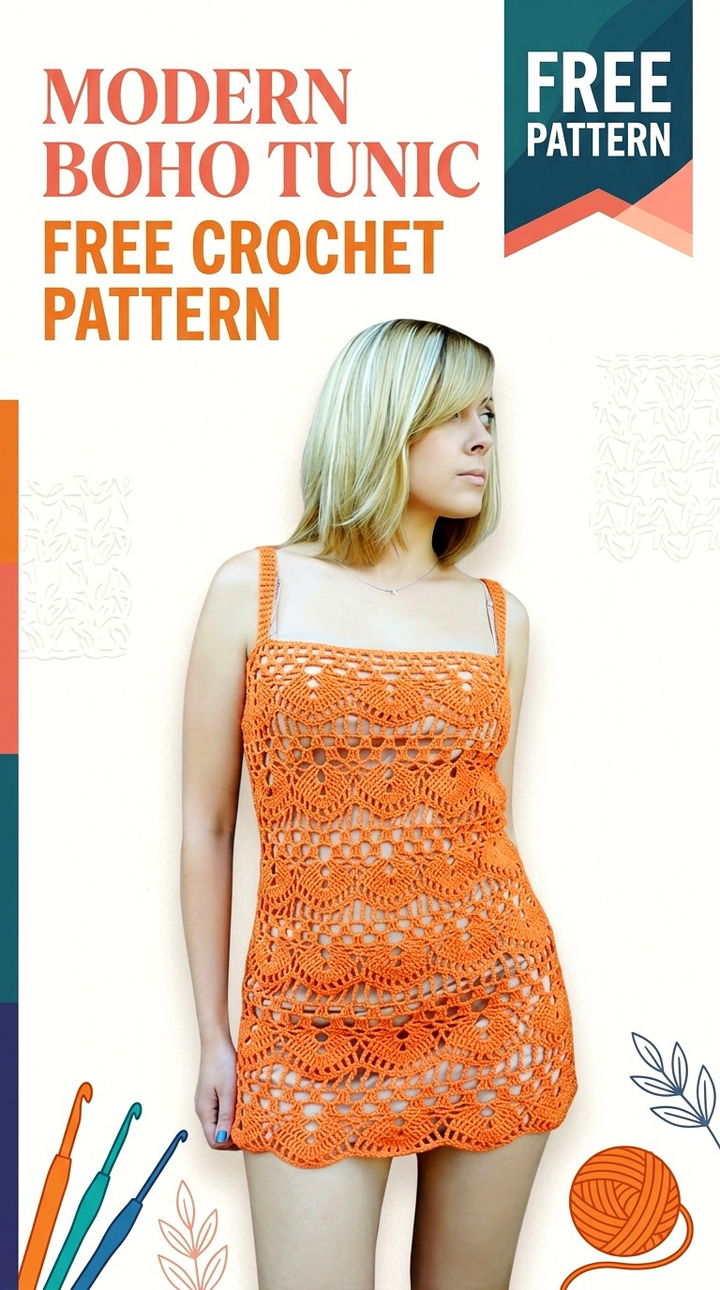 Effortless Layering The Ultimate Free Crochet Tunic Pattern