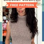10 Free Sleeveless Sweater Crochet Patterns