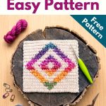 10 Tapestry Crochet Square Patterns