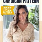 Free V Stitch Summer Crochet Cardigan Pattern