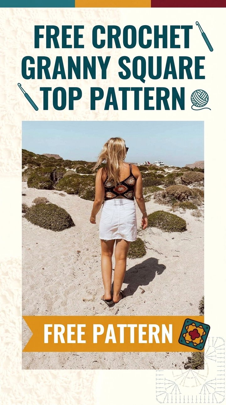 Trendy Crochet Granny Square Top The Ultimate Summer Wardrobe Essential