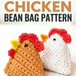 Free Crochet Chicken Bean Bag Pattern Modern Retro Playtime