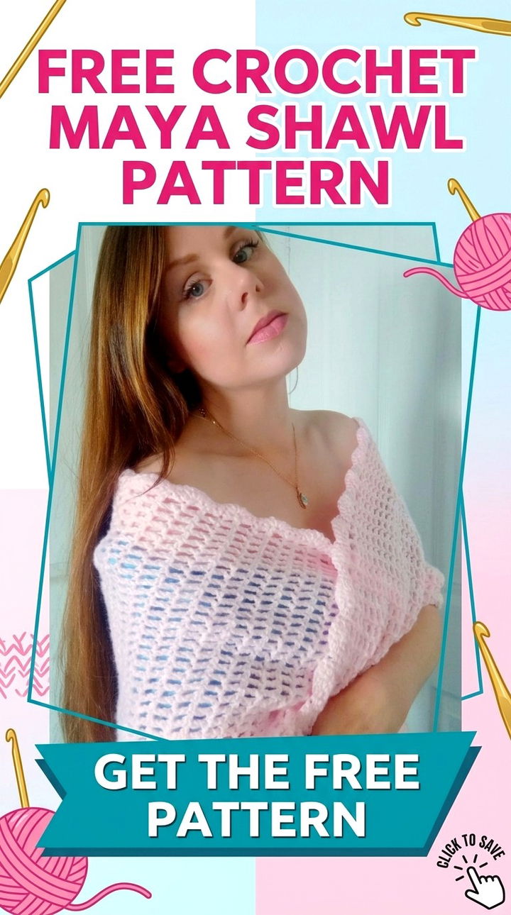 Free Crochet Maya Shawl Pattern